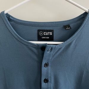 Cuts Curve-Hem Henley